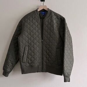 Mens Apt.9 Quilted Bomber Jacket SZ M